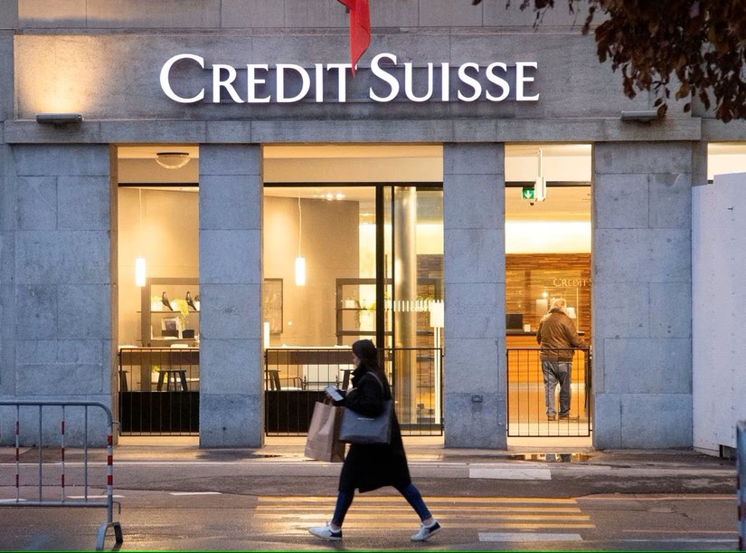Ng&acirc;n h&agrave;ng Thụy Sỹ Credit Suisse. Ảnh: Reuters
