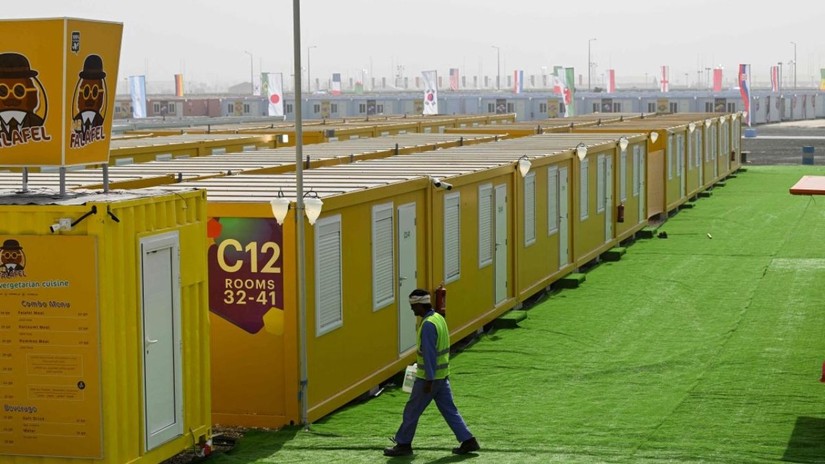 Qatar sẽ tặng 10.000 cabin v&agrave; xe cắm trại cho Thổ Nhĩ Kỳ v&agrave; Syria. Ảnh: AFP