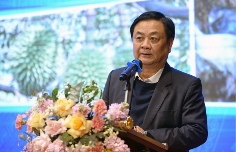 Bộ trưởng L&ecirc; Minh Hoan mong muốn doanh nghiệp 2 nước tăng cường hợp t&aacute;c trong giao thương n&ocirc;ng sản.