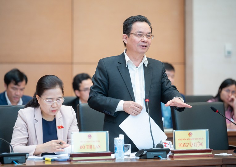 GS. TS. Ho&agrave;ng Văn Cường, Ph&oacute; Hiệu trưởng trường Đại học Kinh tế Quốc d&acirc;n