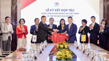Sun Group đồng hành cùng đội tuyển bóng đá quốc gia Việt Nam