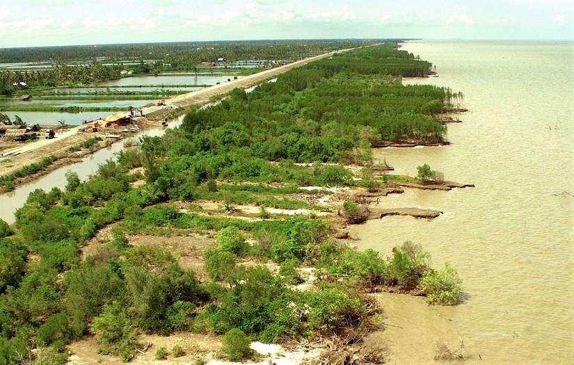 C&agrave; Mau kiến nghị Bộ KH&amp;amp;amp;ĐT hỗ trợ 970 tỷ đồng chống sạt lở bờ biển