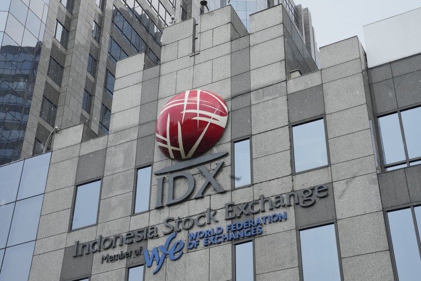 Sở giao dịch Chứng kho&aacute;n Indonesia (IDX). Ảnh: Bloomberg