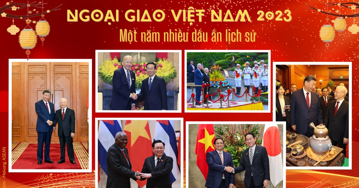 Ngoại giao Việt Nam 2023: Một năm nhiều dấu ấn lịch sử