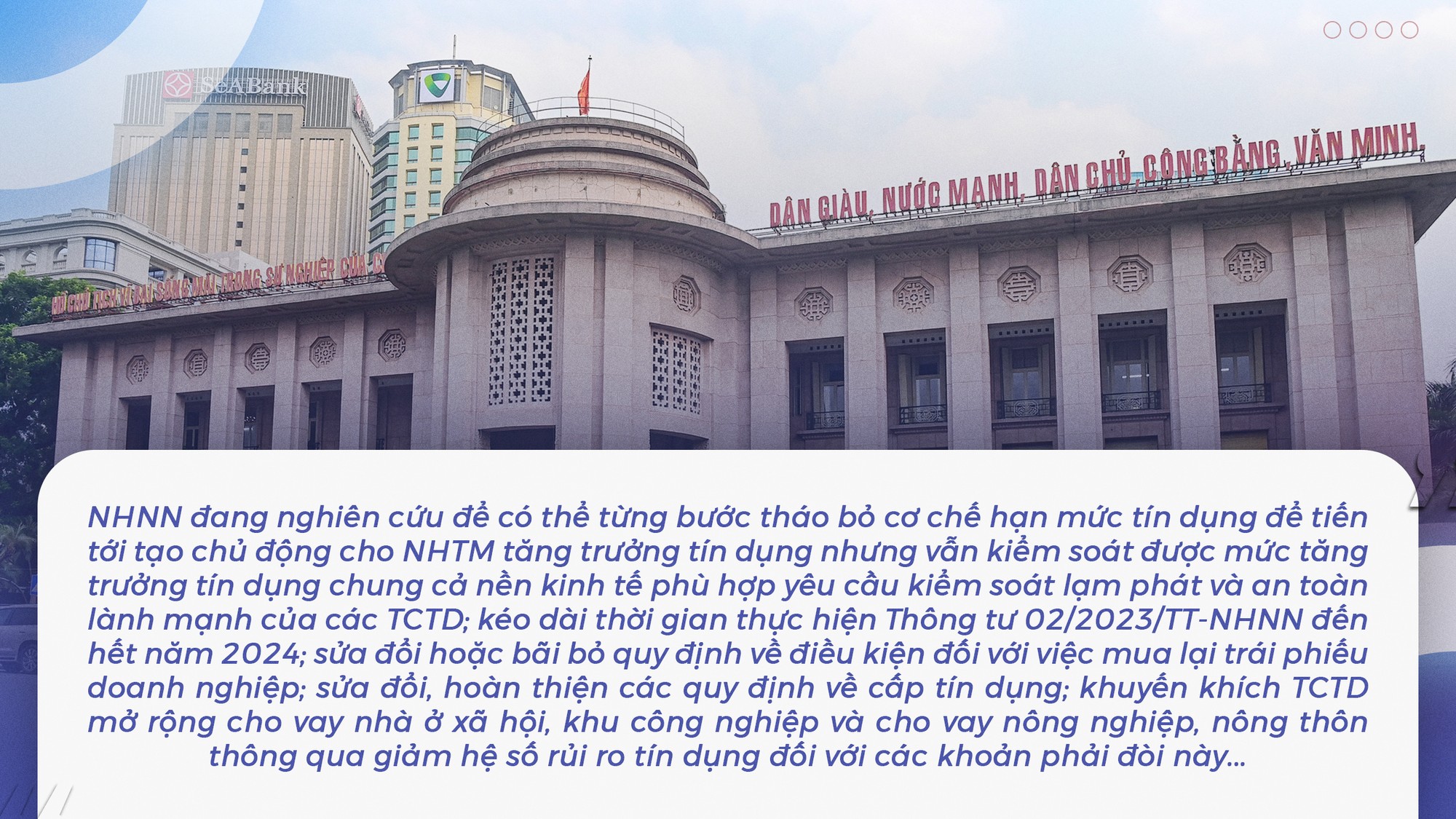 Phó Thống đốc Đào Minh Tú: Đảm bảo cung ứng vốn tín dụng hợp lý cho nền kinh tế