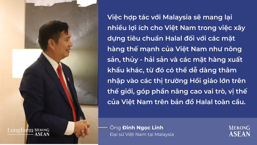 Đại sứ Đinh Ngọc Linh: Việt Nam - Malaysia có tiềm năng lớn trong hợp tác Halal