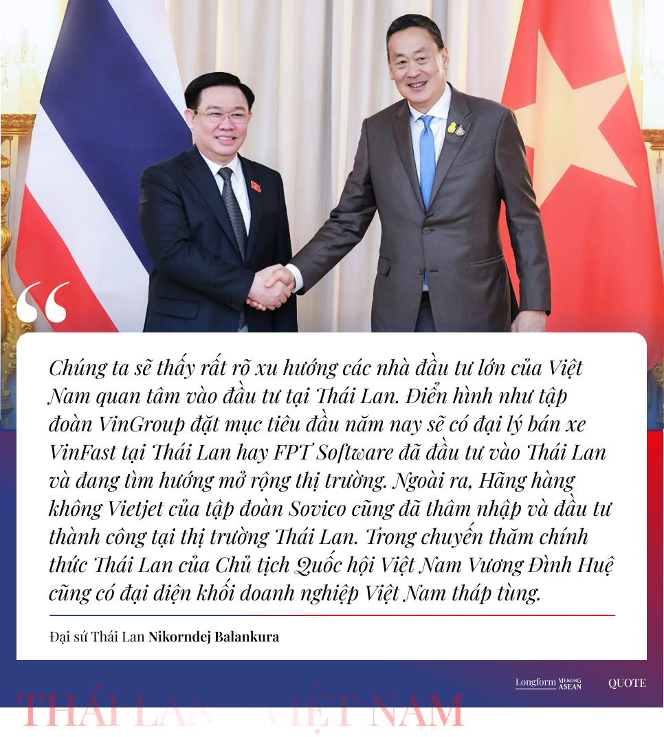 Thái Lan sẽ sớm vào Top 5 nước đầu tư lớn nhất tại Việt Nam