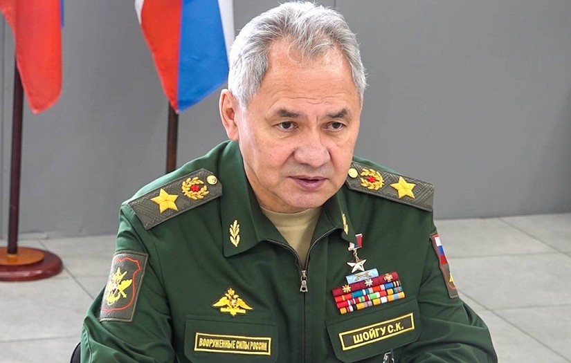 Bộ trưởng Quốc ph&ograve;ng Nga Sergey Shoigu. Ảnh: TASS