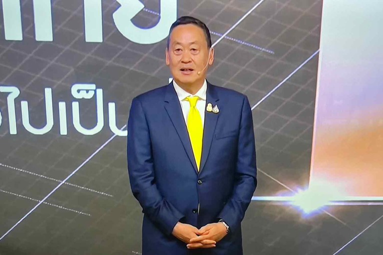 Thủ tướng Th&aacute;i Lan Srettha Thavisin. Ảnh: Bangkok Post