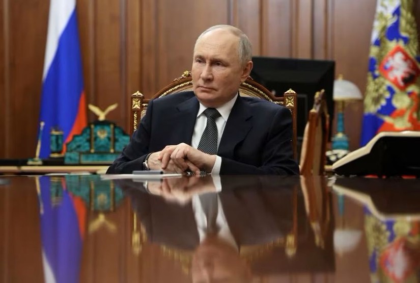 Tổng thống Nga Vladimir Putin. Ảnh: Reuters