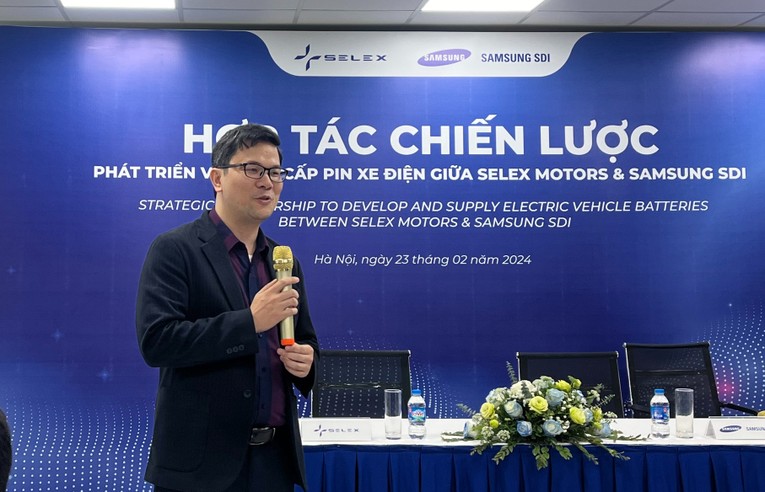 Selex Motors 'bắt tay' Samsung SDI cung cấp pin xe điện cho Việt Nam và Đông Nam Á