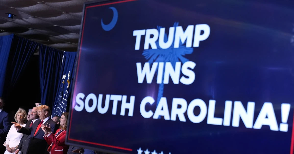 Ông Trump đánh bại đối thủ Nikki Haley tại Nam Carolina