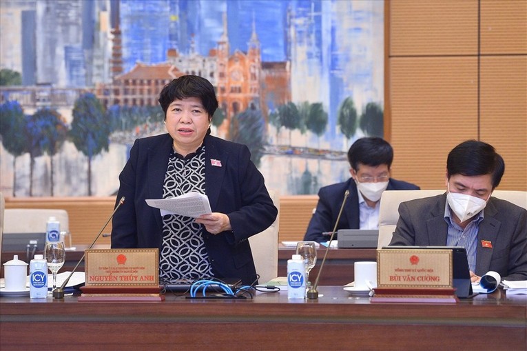 Chủ nhiệm Ủy ban X&atilde; hội của Quốc hội Nguyễn Th&uacute;y Anh.