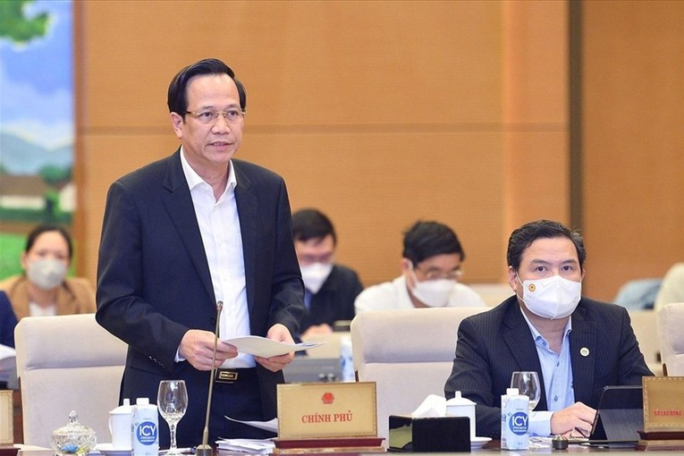 Bộ trưởng Bộ Lao động Thương binh v&agrave; X&atilde; hội Đ&agrave;o Ngọc Dung.