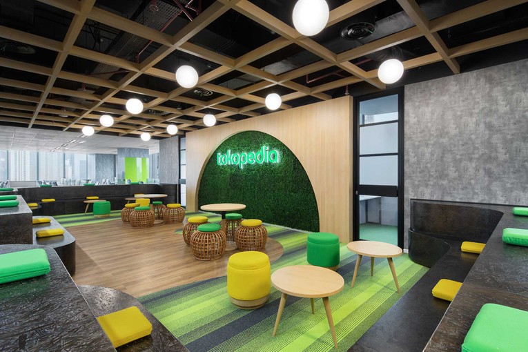 Văn ph&ograve;ng Tokopedia tại Indonesia. Ảnh: Tokopedia