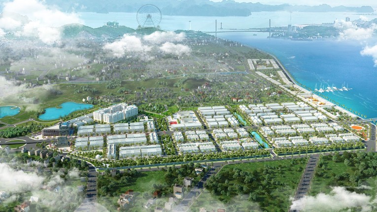 Phối cảnh khu đ&ocirc; thị FLC Tropical City Ha Long. Ảnh: FLC group.