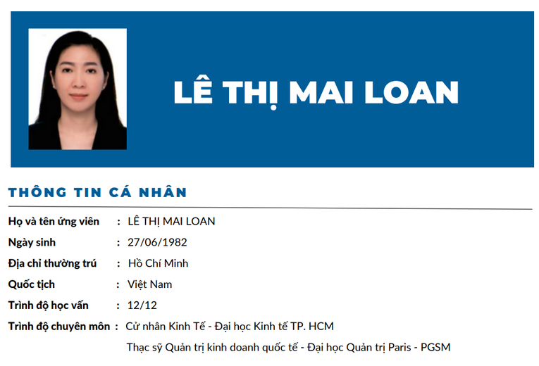 Nữ Ph&oacute; Tổng gi&aacute;m đốc mới tại Eximbank. (Ảnh: Eximbank)