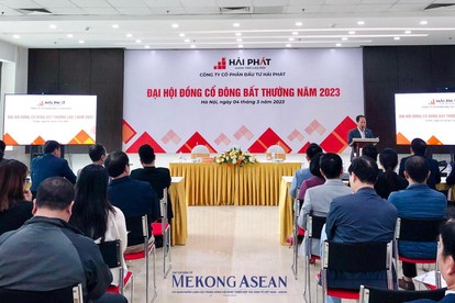 Tại ĐHĐCĐ bất thường lần 1, chỉ c&oacute; 63 cổ đ&ocirc;ng đại diện cho 27,03% vốn điều lệ tham dự, mức thấp nhất kể từ khi ni&ecirc;m yết của Hải Ph&aacute;t. Ảnh: Kiều Chinh