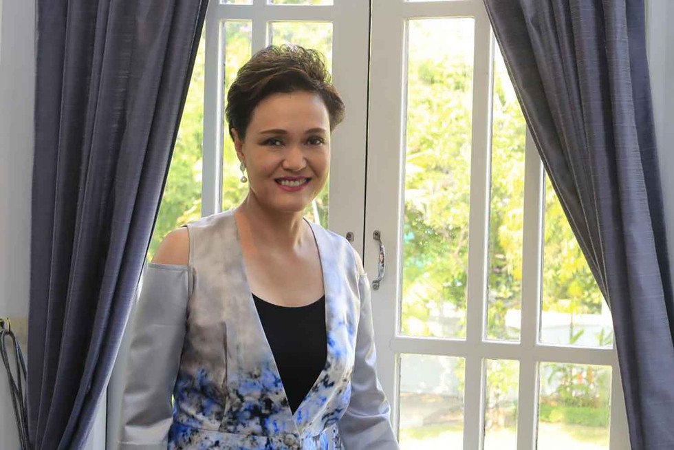 B&agrave; Suphajee Suthumpun l&agrave; một trong những h&igrave;nh mẫu nữ l&atilde;nh đạo nổi bật tại Th&aacute;i Lan. Ảnh: Bangkok Post