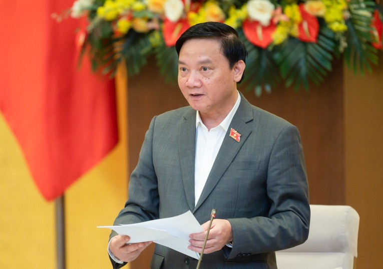 Ph&oacute; Chủ tịch Quốc hội Nguyễn Khắc Định. Ảnh: Quochoi