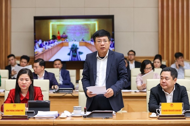 &Ocirc;ng Hồ Sỹ H&ugrave;ng - Ph&oacute; Chủ tịch Uỷ ban Quản l&yacute; vốn Nh&agrave; nước tại doanh nghiệp. Ảnh: VGP