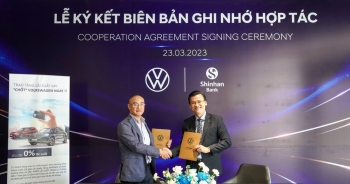 Ngân hàng Shinhan và Trend Motor Việt Nam cho vay mua xe Volkswagen