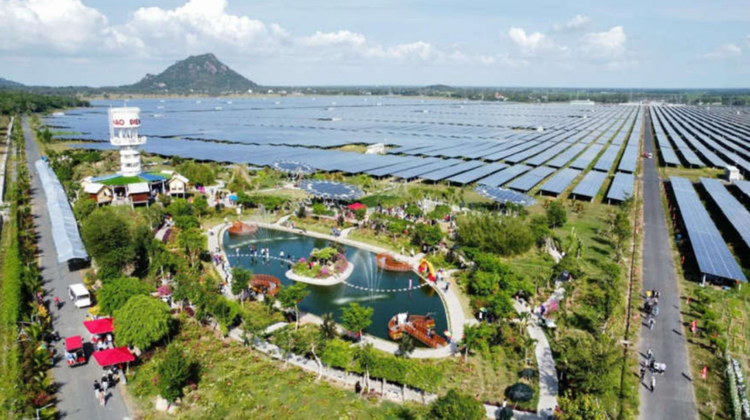 Dự &aacute;n Khu du lịch điện mặt trời An Hảo do ASM l&agrave;m chủ đầu tư. Ảnh: ASM