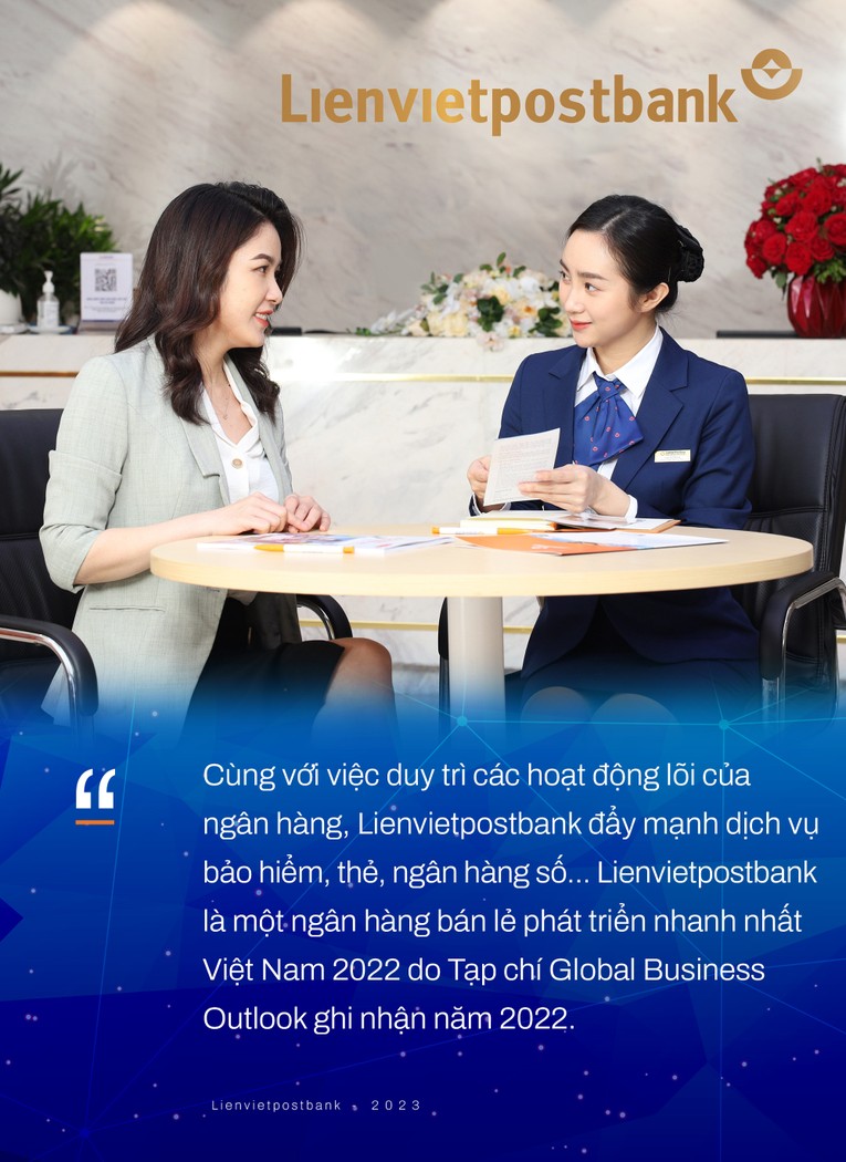 Lối đi riêng của Lienvietpostbank trong 15 năm