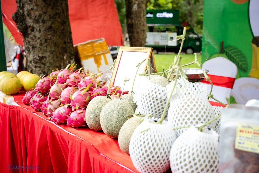 Ảnh minh họa. Hội chợ hoa quả TP H&agrave; Nội. Ảnh: Sơn Qu&aacute;ch