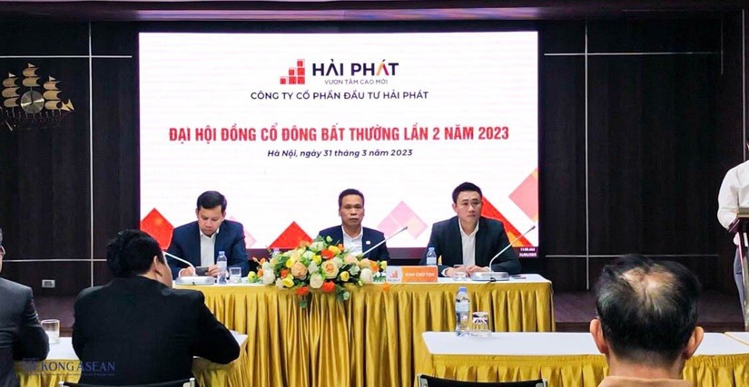 L&ugrave;i giờ họp đợi cổ đ&ocirc;ng, Hải Ph&aacute;t tổ chức th&agrave;nh c&ocirc;ng ĐHĐCĐ bất thường lần 2