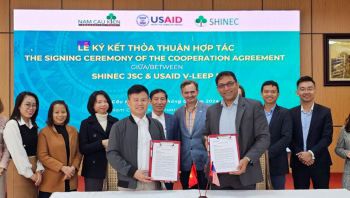 Shinec hợp tác cùng USAID phát triển năng lượng sạch tại KCN Nam Cầu Kiền