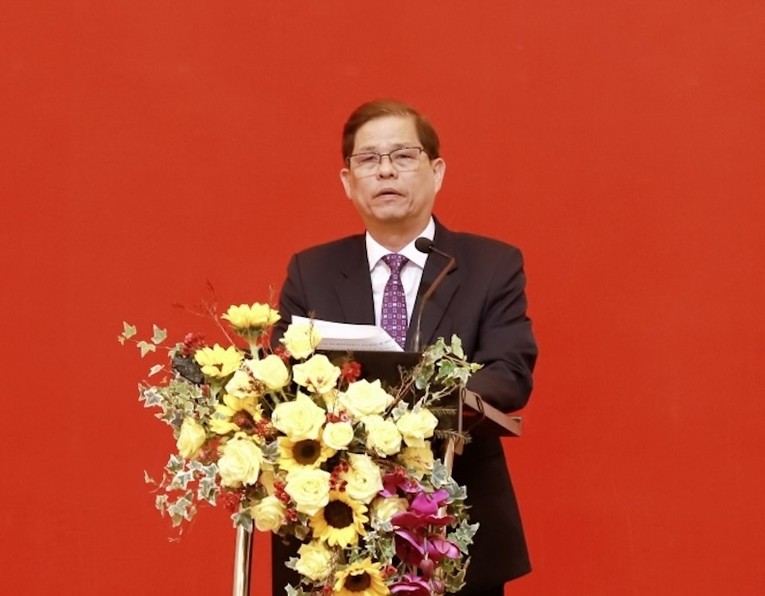 Chủ tịch UBND tỉnh Kh&aacute;nh Ho&agrave; Nguyễn Tấn Tu&acirc;n. Ảnh: B&aacute;o Kh&aacute;nh Ho&agrave;