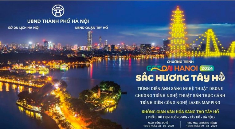 Chương tr&igrave;nh Du lịch H&agrave; Nội 2024 sẽ diễn ra tại phố đi bộ Trịnh C&ocirc;ng Sơn, T&acirc;y Hồ.