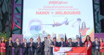 Vietjet công bố đường bay mới Melbourne – Hà Nội