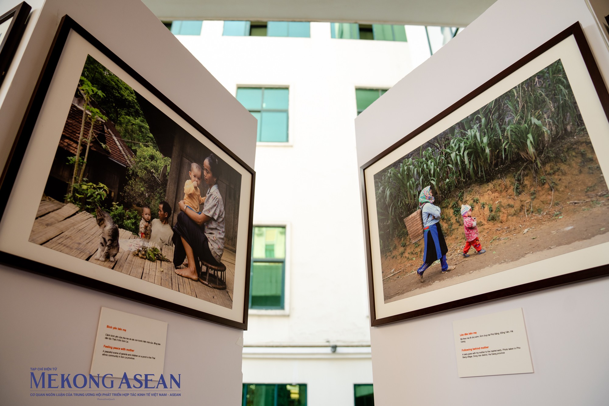 &amp;amp;amp;quot;L&agrave; một nh&agrave; nhiếp ảnh, t&ocirc;i cũng s&aacute;ng t&aacute;c về đề t&agrave;i đẹp đẽ n&agrave;y. Sự khắc nghiệt v&agrave; thiếu thốn của đồng b&agrave;o d&acirc;n tộc thiểu số ở v&ugrave;ng cao đ&atilde; l&agrave;m cho h&igrave;nh ảnh người mẹ rất đậm n&eacute;t v&agrave; c&oacute; vẻ đẹp từ sự mạnh mẽ, đ&ugrave;m bọc y&ecirc;u thương. Những em b&eacute; ngủ ngon tr&ecirc;n lưng mẹ tr&ecirc;n những đoạn đường n&uacute;i gập ghềnh, hoặc khi mẹ b&aacute;n h&agrave;ng ở chợ, hoặc khi mẹ l&agrave;m nương&hellip; lu&ocirc;n hấp dẫn t&ocirc;i&amp;amp;amp;quot;, Nhiếp ảnh gia L&ecirc; B&iacute;ch chia sẻ.