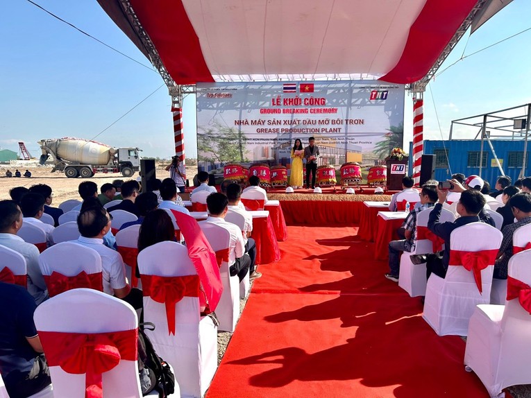 To&agrave;n cảnh buổi lễ khởi c&ocirc;ng.