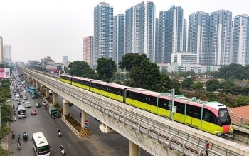 Metro Nhổn - Ga Hà Nội bước vào 7 tuần vận hành thử đoạn trên cao