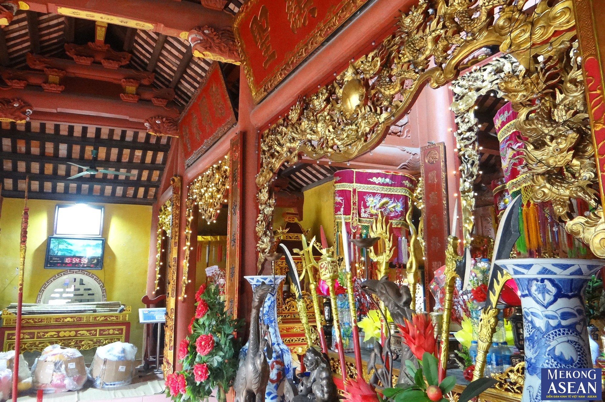 Đến năm 1997, lễ hội đ&igrave;nh Cậy được kh&ocirc;i phục trở lại v&agrave; dần dần đi v&agrave;o nề nếp.