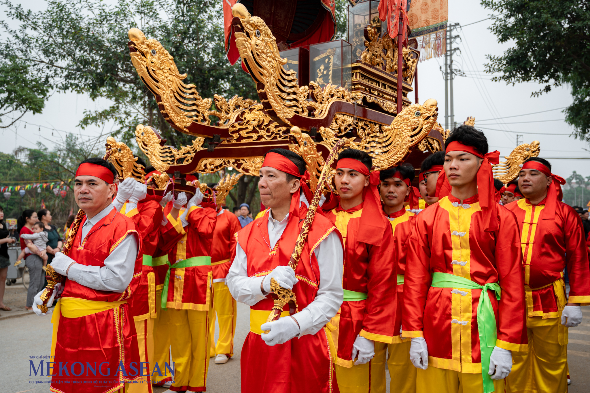 Hà Nội: Giữ &apos;nếp làng&apos; lễ hội truyền thống đình làng Hậu Ái