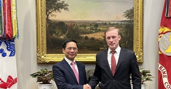 Bộ trưởng Ngoại giao Bùi Thanh Sơn gặp Cố vấn An ninh quốc gia Mỹ