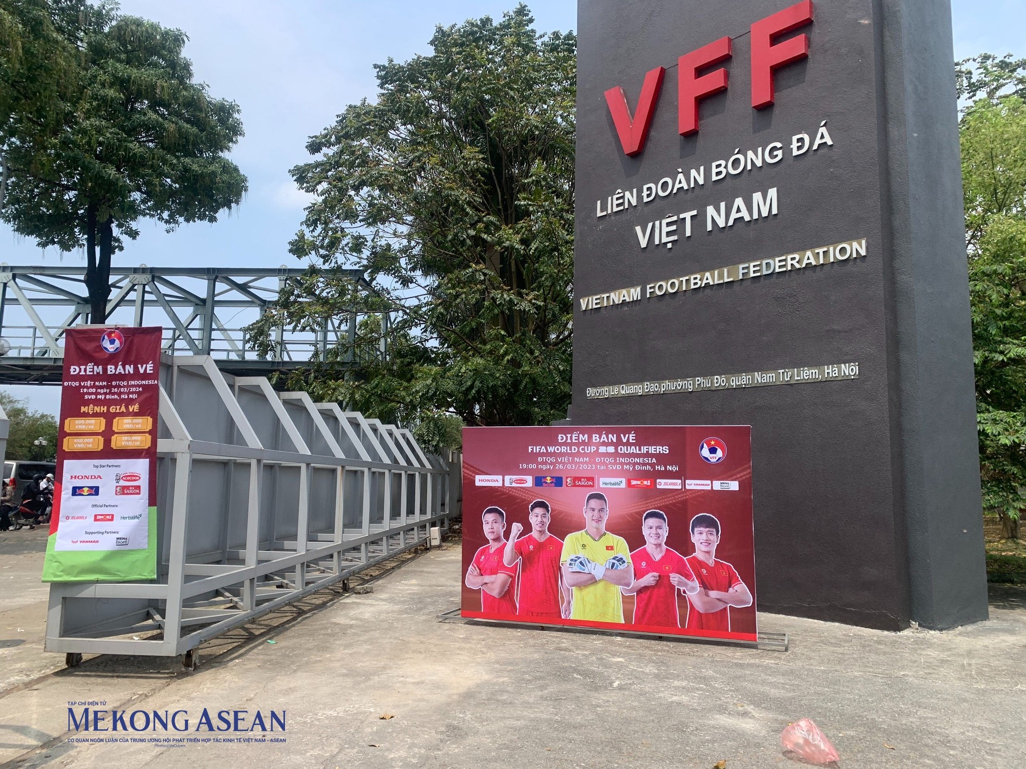 Điểm b&aacute;n v&eacute; trận b&oacute;ng tối nay giữa tuyển Việt Nam v&agrave; Indonesia.