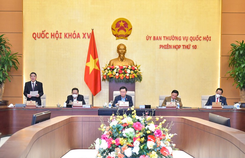 To&agrave;n cảnh Phi&ecirc;n họp. Nguồn: Cổng th&ocirc;ng tin điện tử Quốc hội.