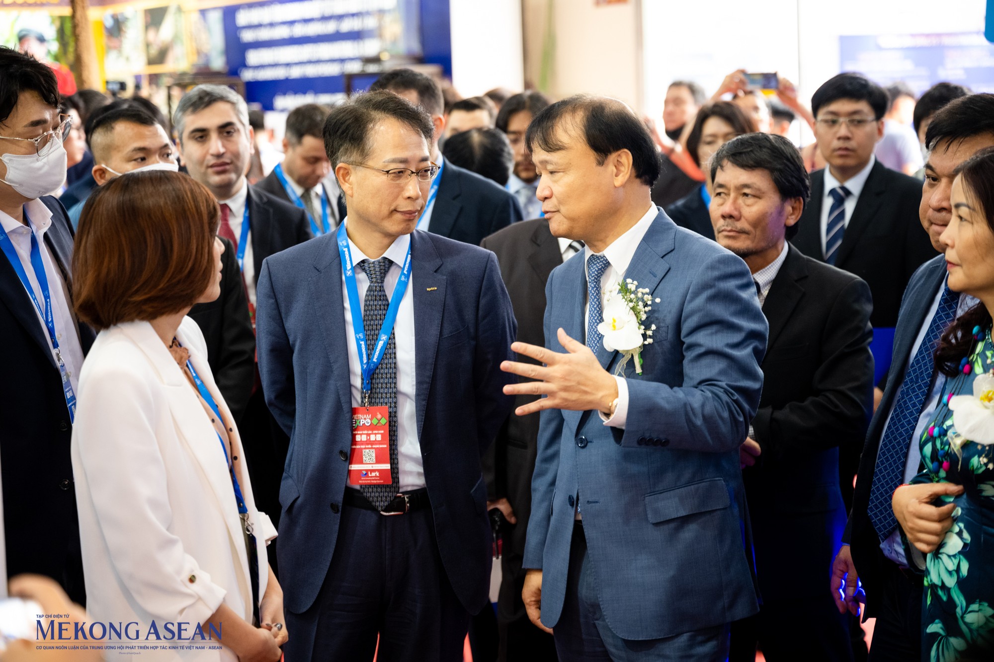 Hội chợ Vietnam Expo 2023 mang lại nhiều gi&aacute; trị kinh tế cũng như những cơ hội thiết thực cho doanh nghiệp Việt Nam, tạo đ&agrave; cho xuất khẩu tăng tốc trong năm nay.