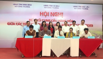 Liên kết tiêu thụ hàng hóa giữa 3 tỉnh Cà Mau – Bạc Liêu – Ninh Bình