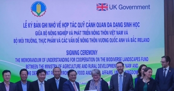 Anh và Việt Nam ký hợp tác về triển khai Quỹ đa dạng sinh học khu vực hạ lưu sông Mekong