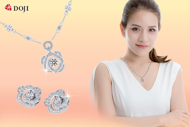 Trang sức kim cương si&ecirc;u l&yacute; tưởng gi&uacute;p t&ocirc;n vinh kh&iacute; chất sang trọng của ph&aacute;i đẹp