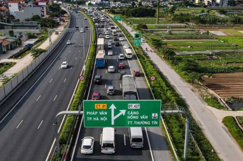 H&agrave; Nội: Khởi c&ocirc;ng đường kết nối Ph&aacute;p V&acirc;n - Cầu Giẽ với V&agrave;nh đai 3 v&agrave;o th&aacute;ng 6/2023. Nguồn: VGP.