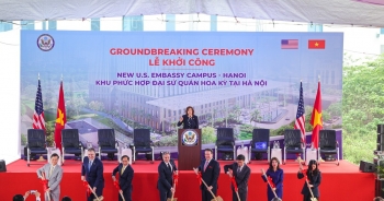 Ngoại trưởng Mỹ Blinken khởi công tòa Đại sứ quán mới 1,2 tỷ USD tại Hà Nội