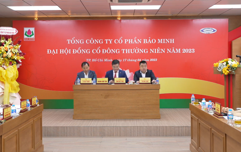 To&agrave;n cảnh ĐHĐCĐ thường ni&ecirc;n 2023 của Bảo hiểm Bảo Minh.