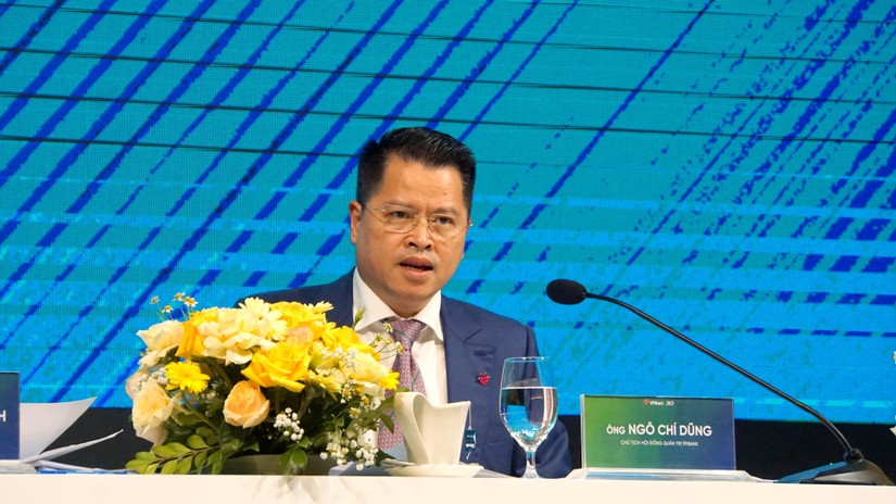 &Ocirc;ng Ng&ocirc; Ch&iacute; Dũng - Chủ tịch HĐQT VPBank. Ảnh: Đinh Nhung